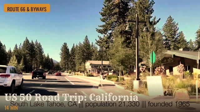 US 50 Road Trip: California